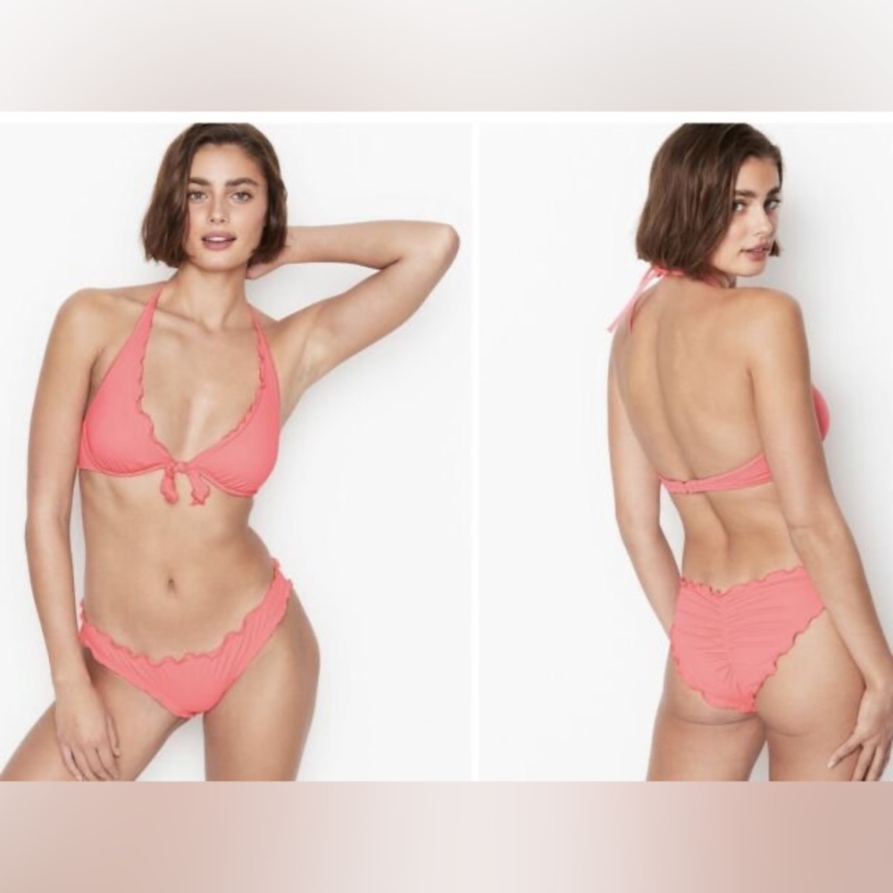 Victorias Secret Ruffled Bikini Set
